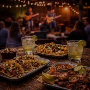 Food and live music culture in Austin curated by locals